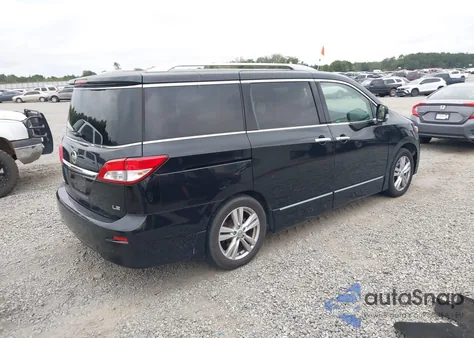 2011 Nissan Quest Le from USA, damaged, VIN JN8AE2KP6B9003659